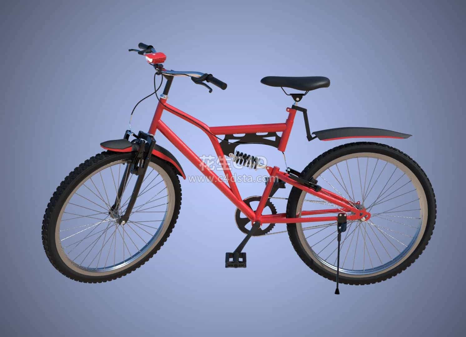 三维模型-单车模型自行车模型山地车模型 626CG资源站