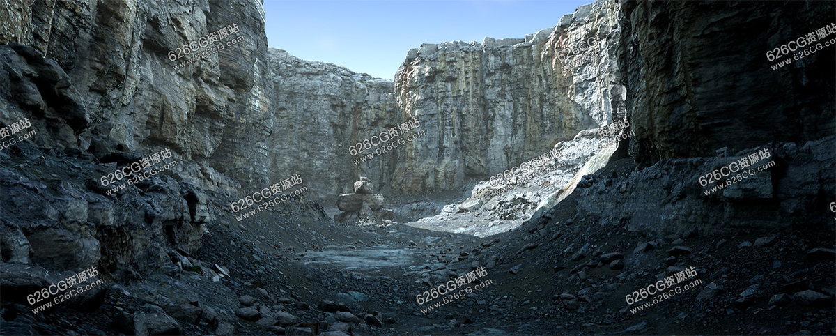 虚幻引擎——采石场悬崖 Quarry Cliffs 626CG资源站