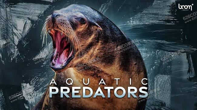 音乐音效-各种水生掠食者动物音效资源包 BOOM Library – Aquatic Predators 626CG资源站