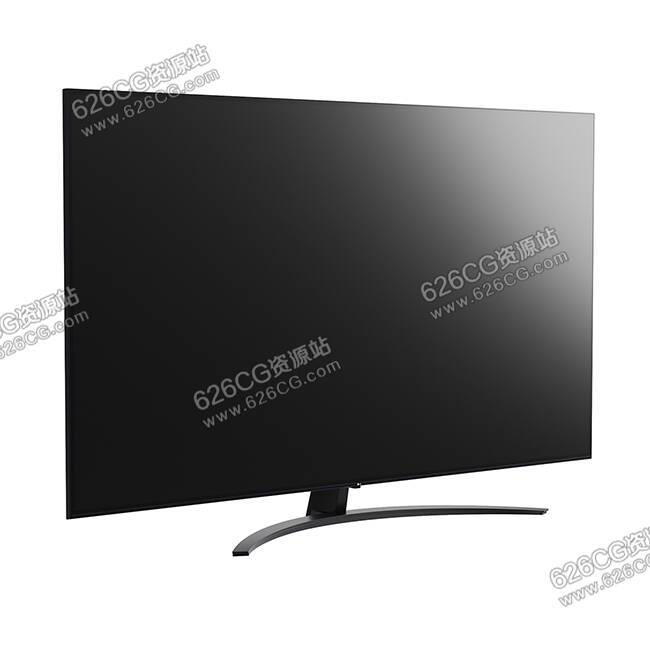 三维模型-LG 的 4K 超高清电视2021款模型 3D-model – 4K UHD TV UP81009LA 2021 by LG 626CG资源站